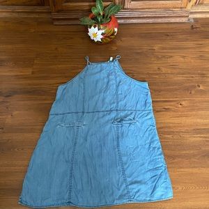 Chambray razor back jean dress-Great condition
